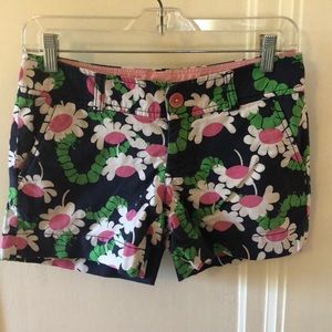 Lilly Pulitzer Caterpillar Print Shorts